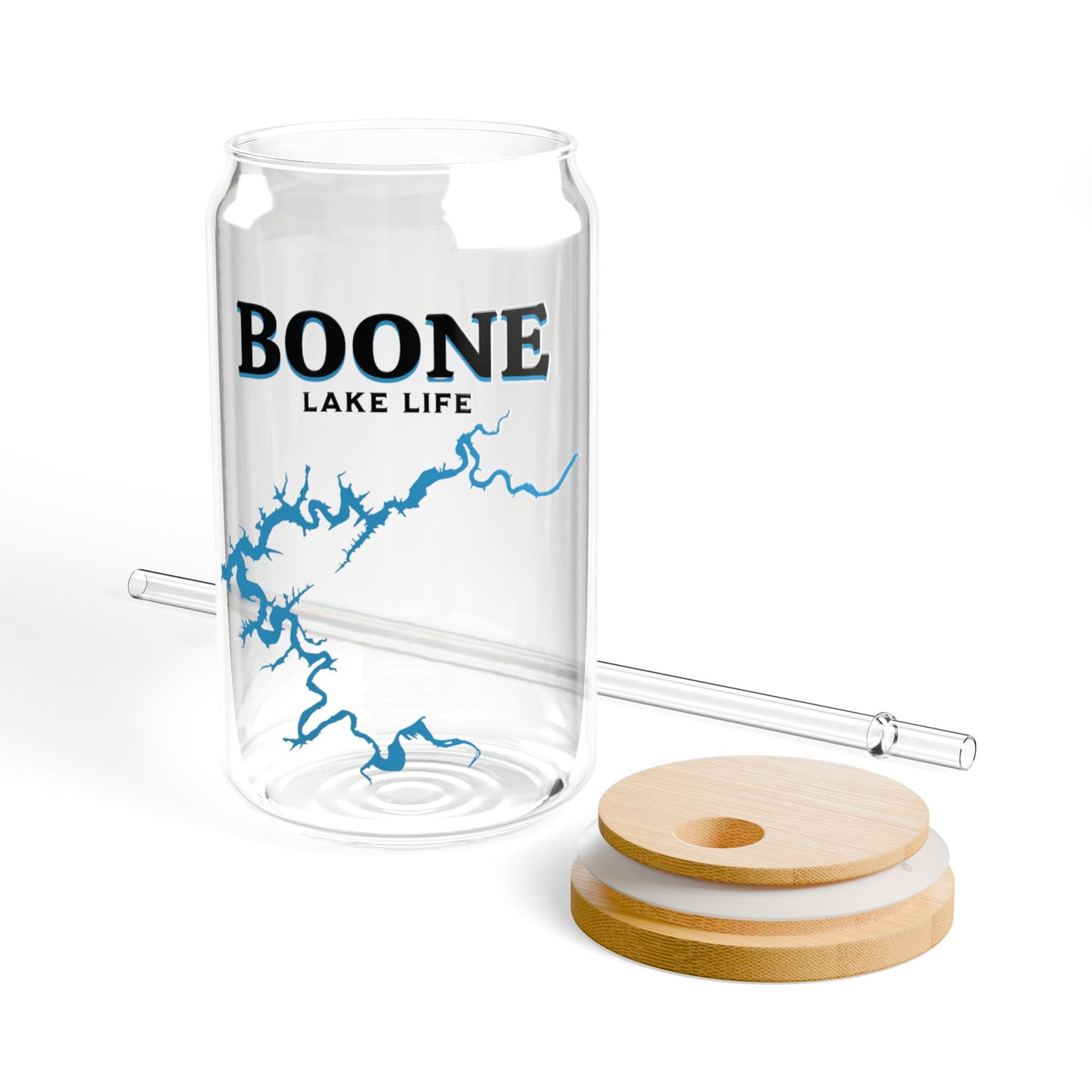 Boone Lake Life Sipper Glass, 16oz