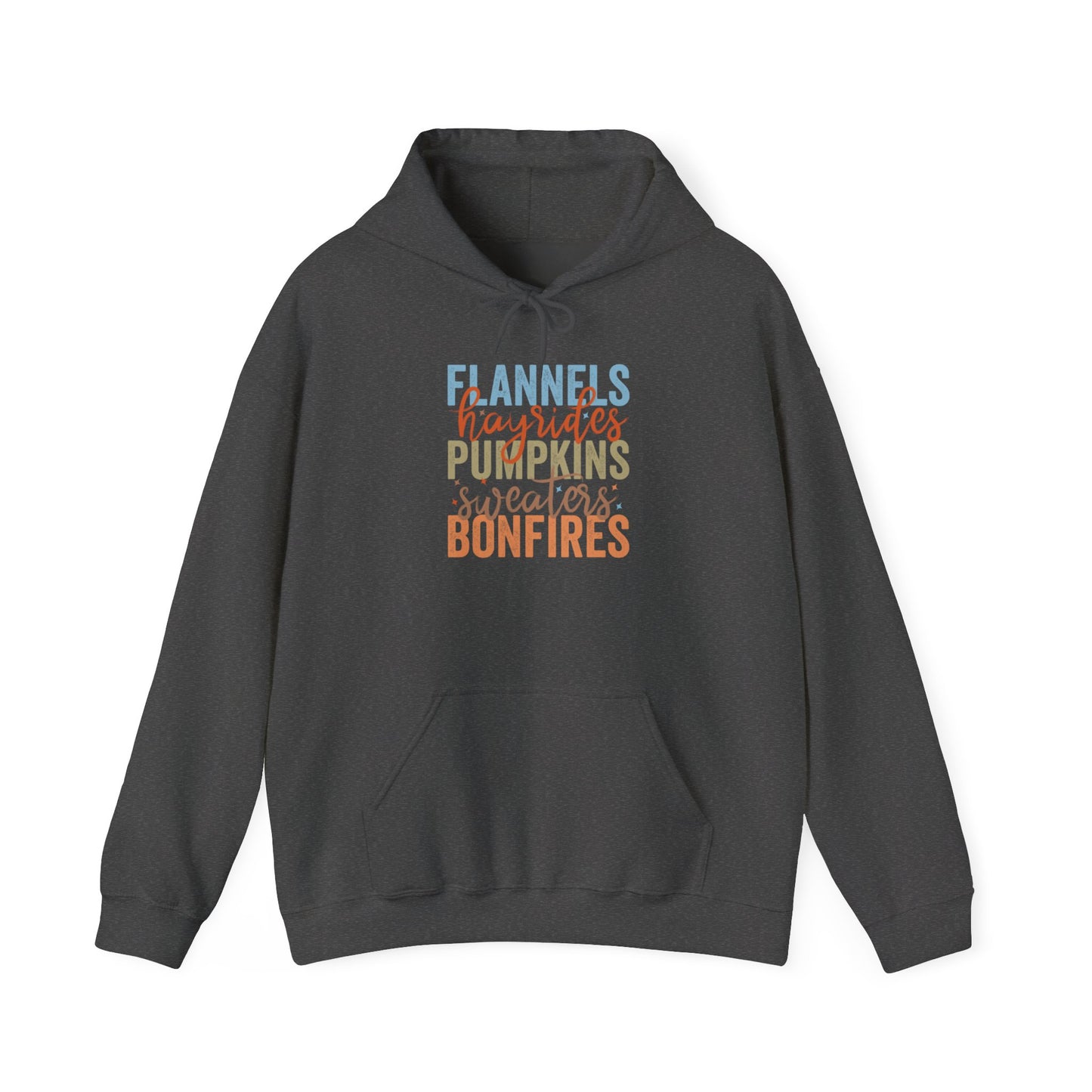 Fall Weather Hooded Sweatshirt