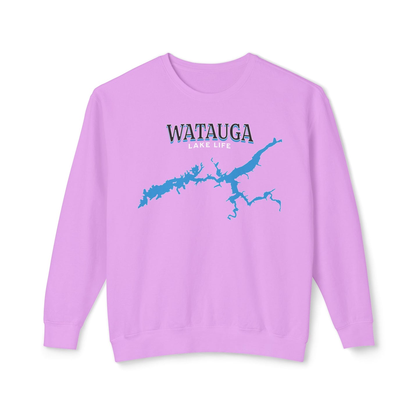 Watauga Lake Life Comfort Colors Crewneck