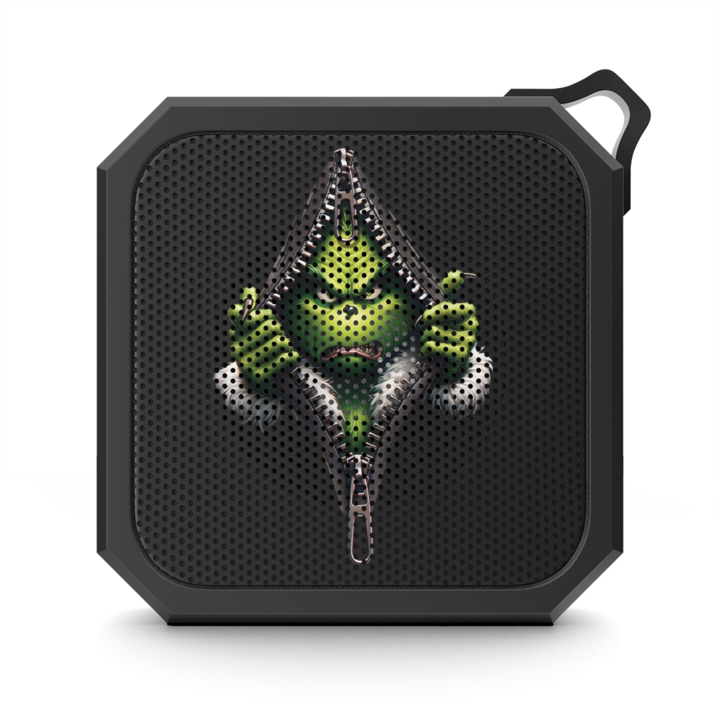 Outdoor Waterproof Bluetooth Speaker - "Grinch-A-Boo" Design