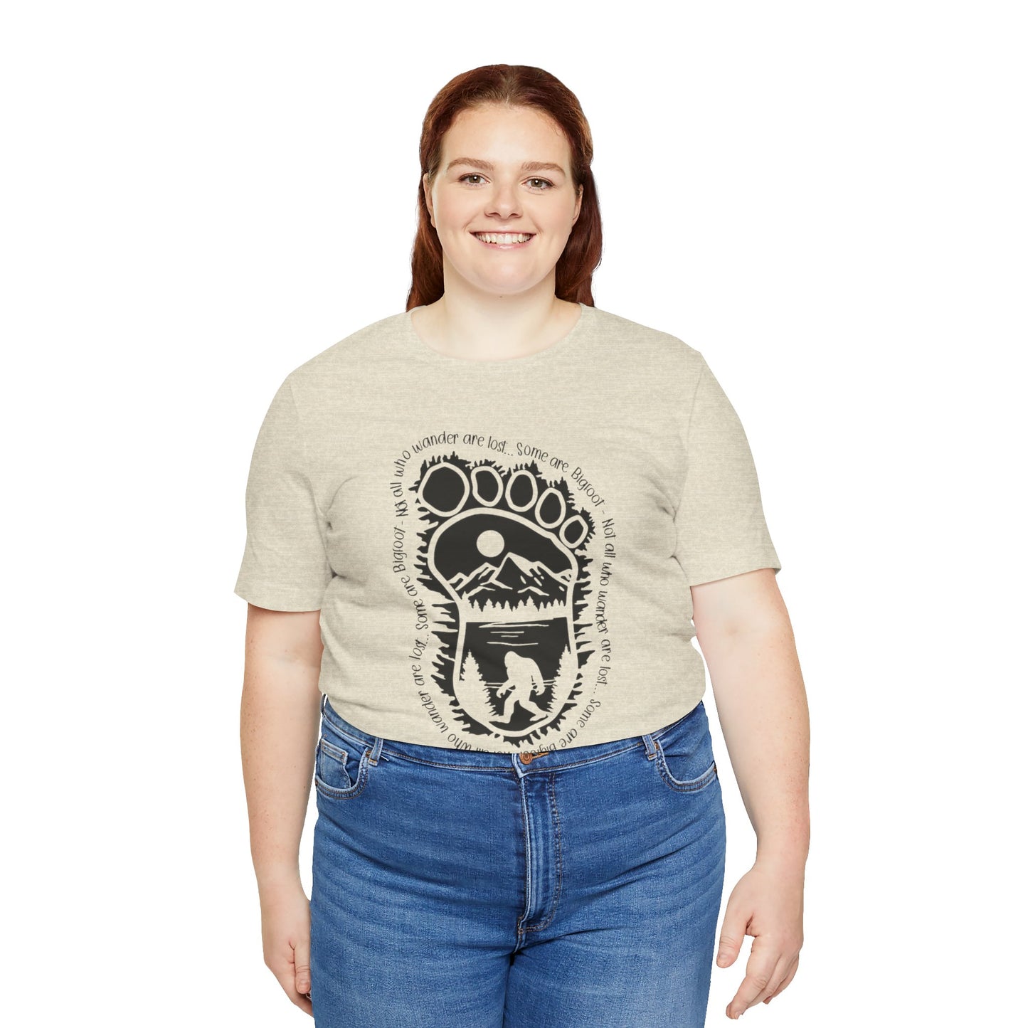 Not All Who Wander Unisex Jersey Tee - Explore Nature, Hiking Shirt