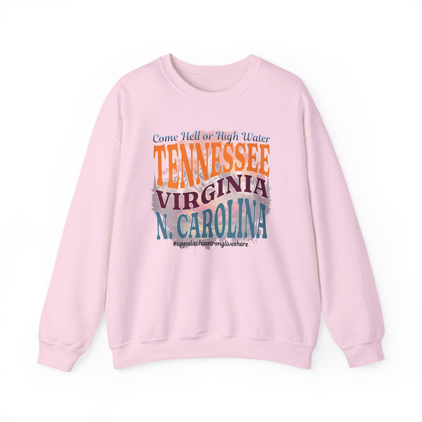 Crewneck Sweatshirt Appalachian Strong Support Victims of Hurricane Helene