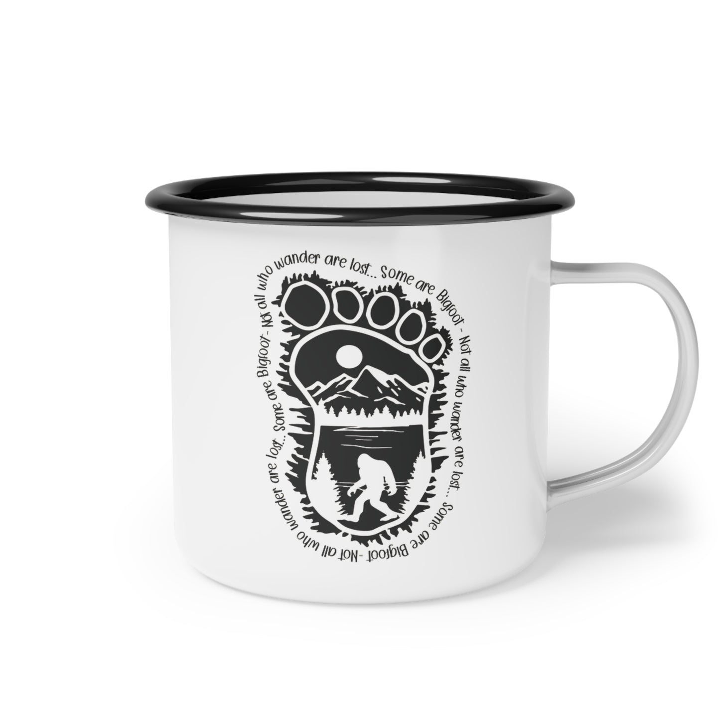 Not All Who Wander Are Lost Camping Mug
