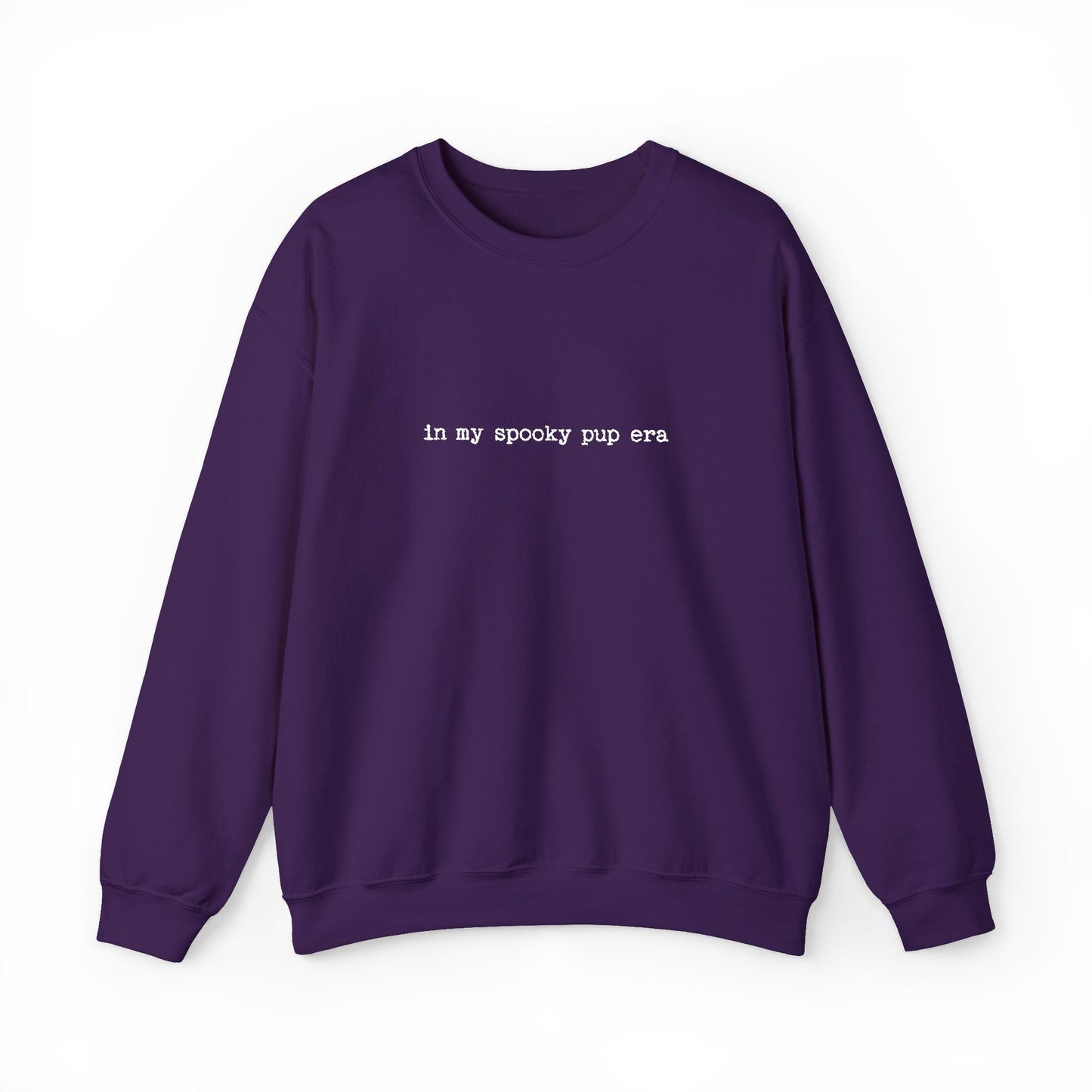 My Spooky Pup Era - Unisex Heavy Blend™ Sweatshirt, Casual Wear, Gift for Him/Her, Halloween Fashion, Everyday Comfort, Embroidery