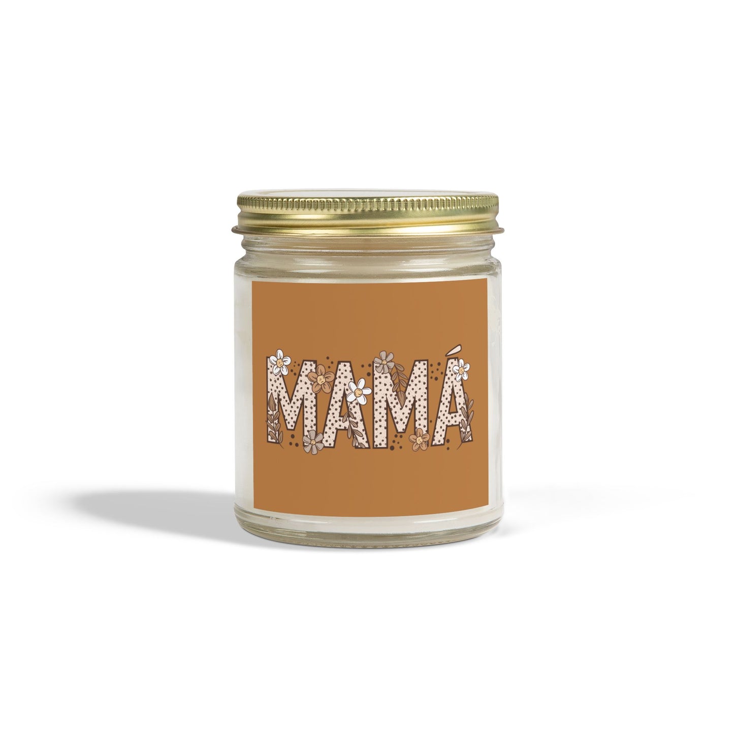 Mama Forals Scented Candle – Coconut Apricot Wax (9oz)