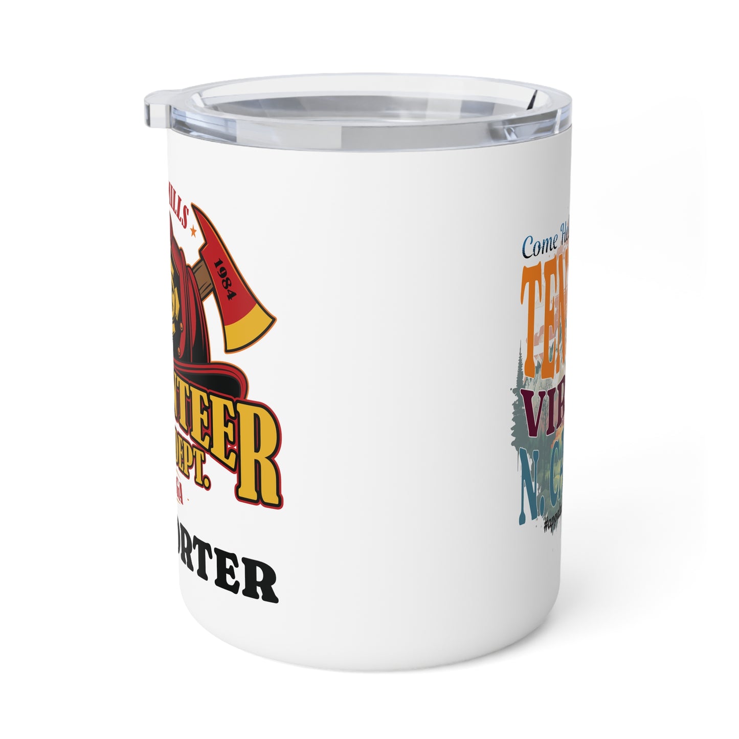 Elk Mills/Poga VFD Supporter Insulated Coffee Mug, 10oz