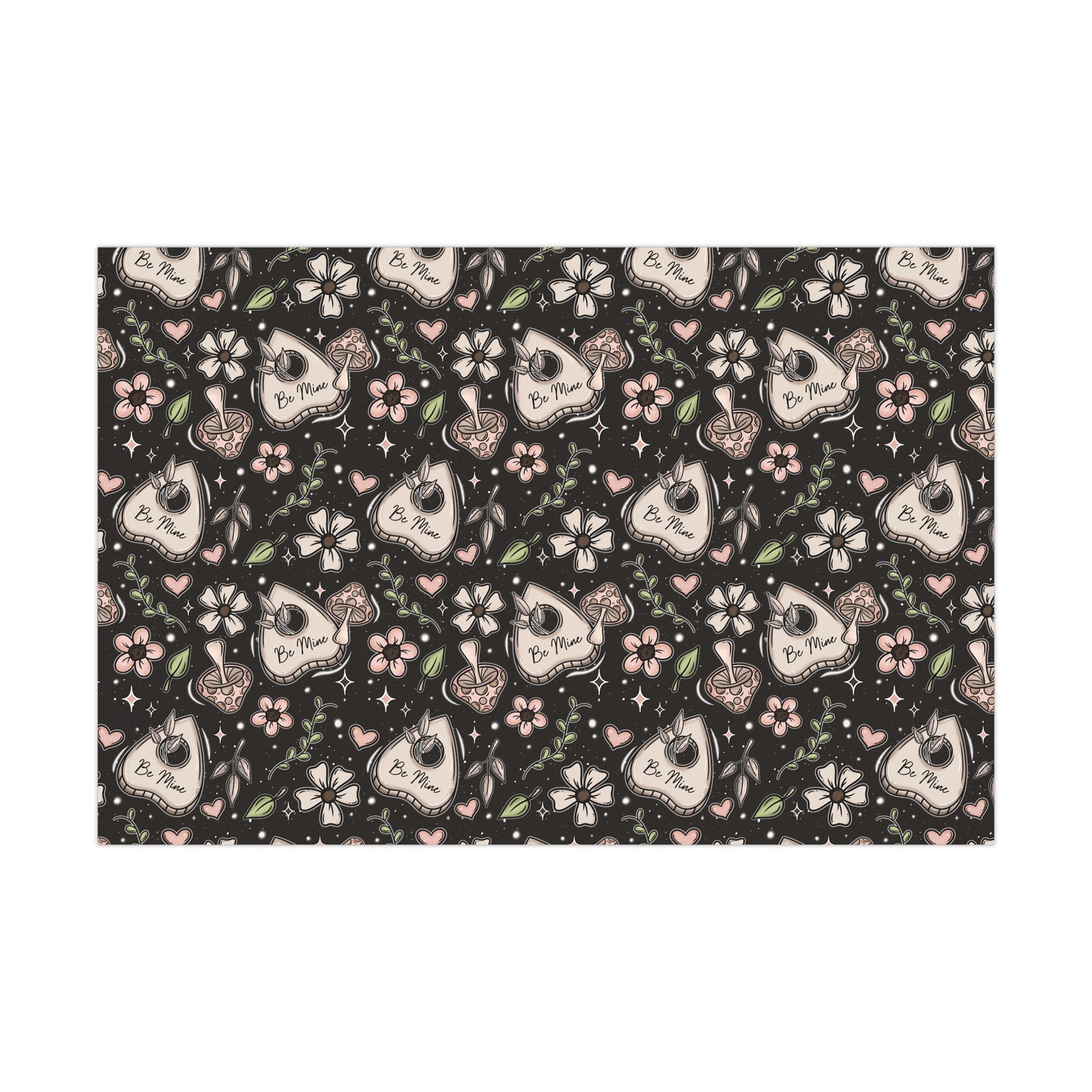 Be Mine Oujia Gift Wrap Papers