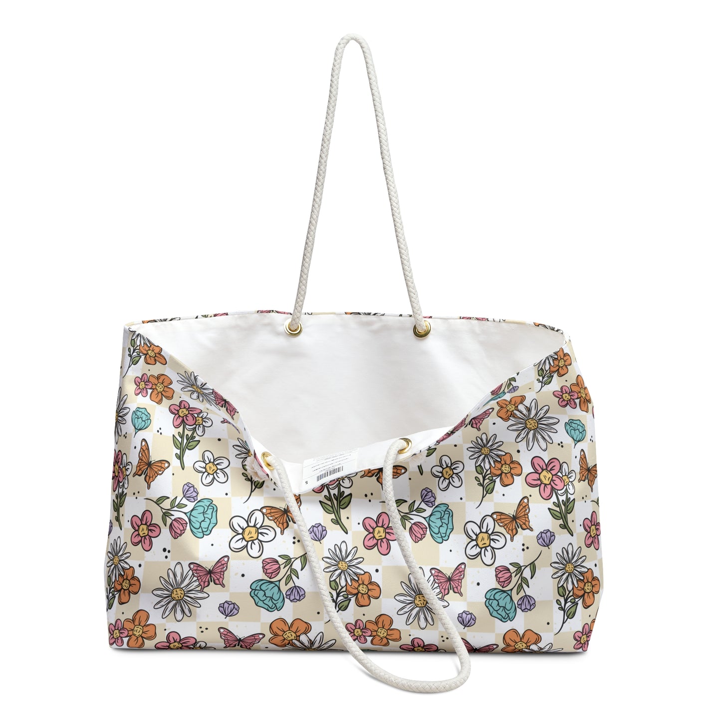 Copy of Spring Florals Weekender Bag - Eco-Friendly Travel Tote