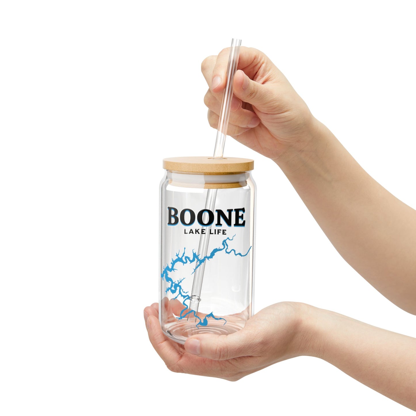 Boone Lake Life Sipper Glass, 16oz