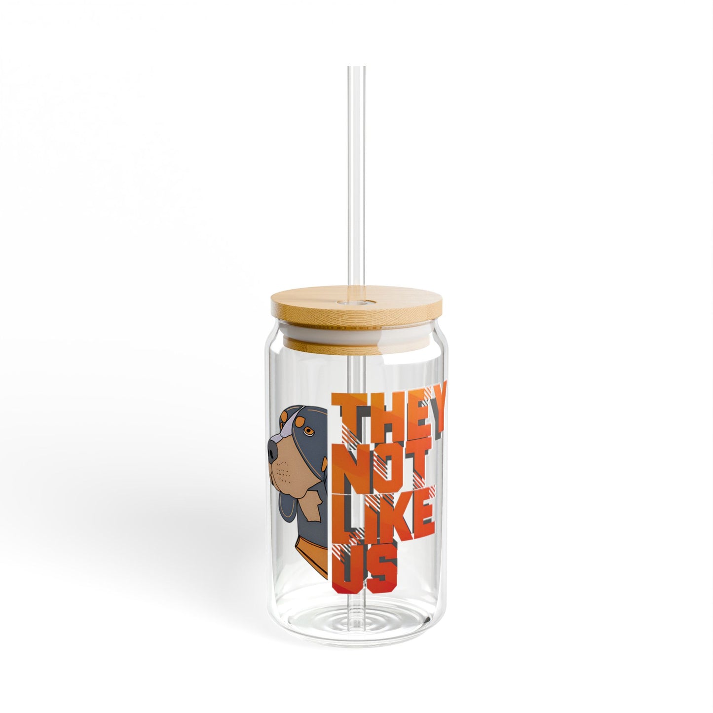 They Not Like Us Vols Sipper Glass, 16oz