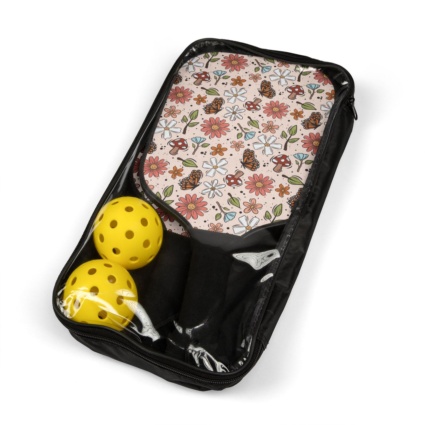 Think Spring Pickleball Paddle Set with Balls