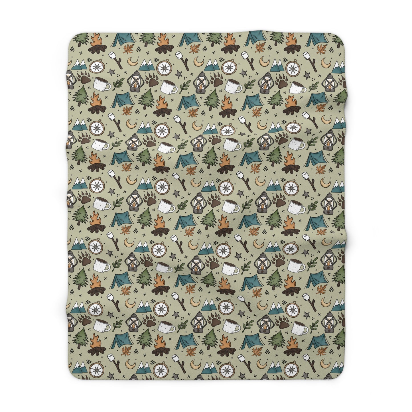 Lost Sherpa Fleece Blanket