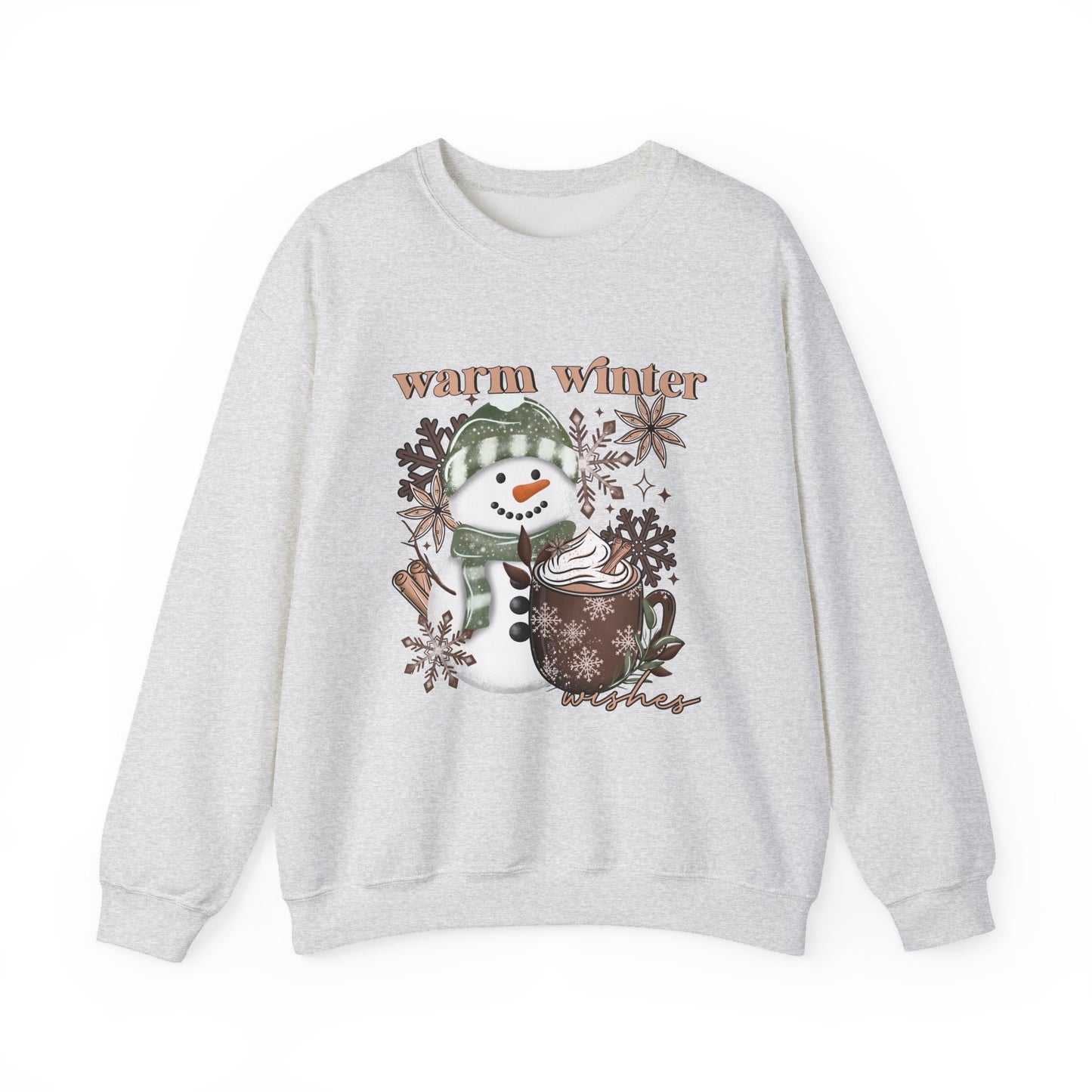 Warm Wishes Snowman Crewneck and 40oz Insulated Tumblr Bundle