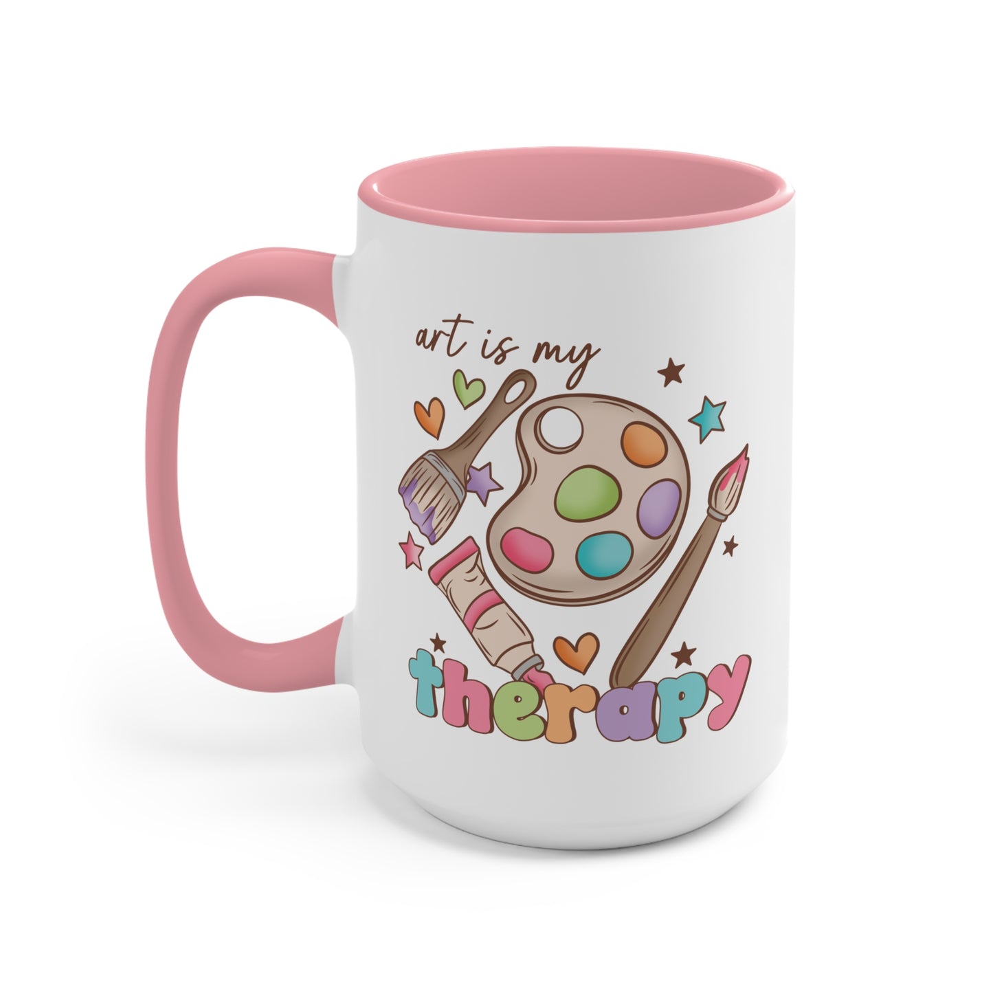 Art is my Therapy 15oz Mug