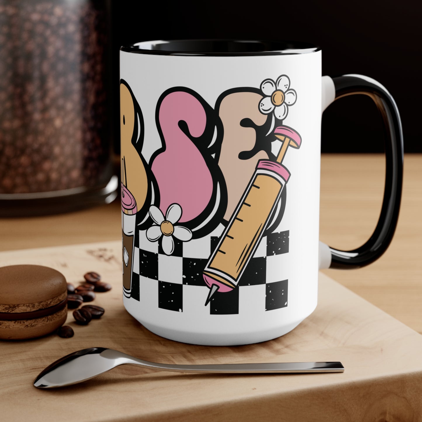 Nurse Loves Iced Coffee 15oz Mug
