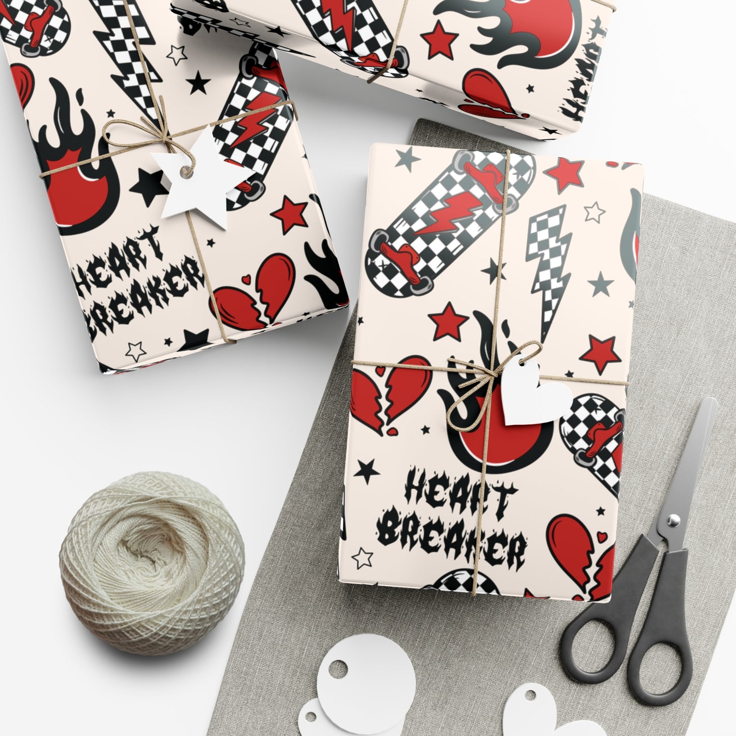 Heartbreaker Gift Wrap Papers