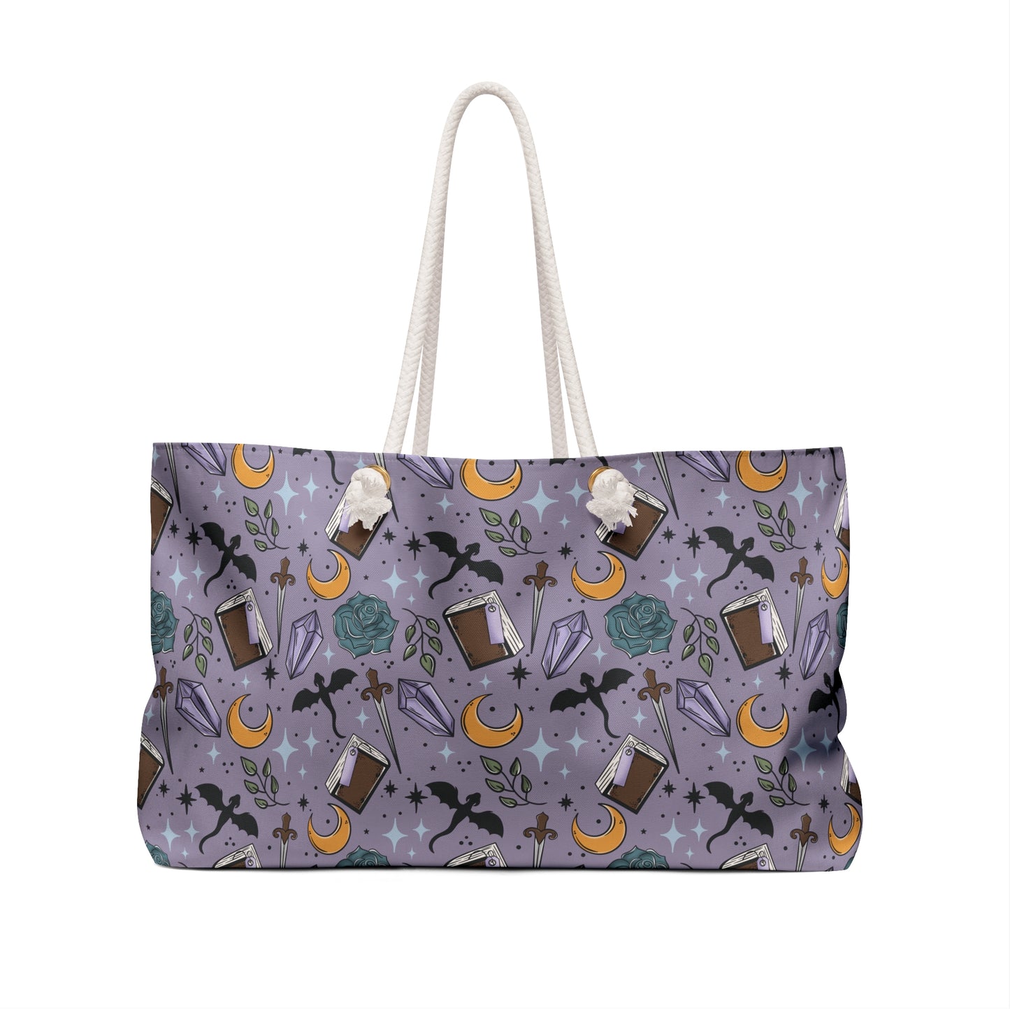Fantasy Reader Weekender Bag - Eco-Friendly Travel Tote