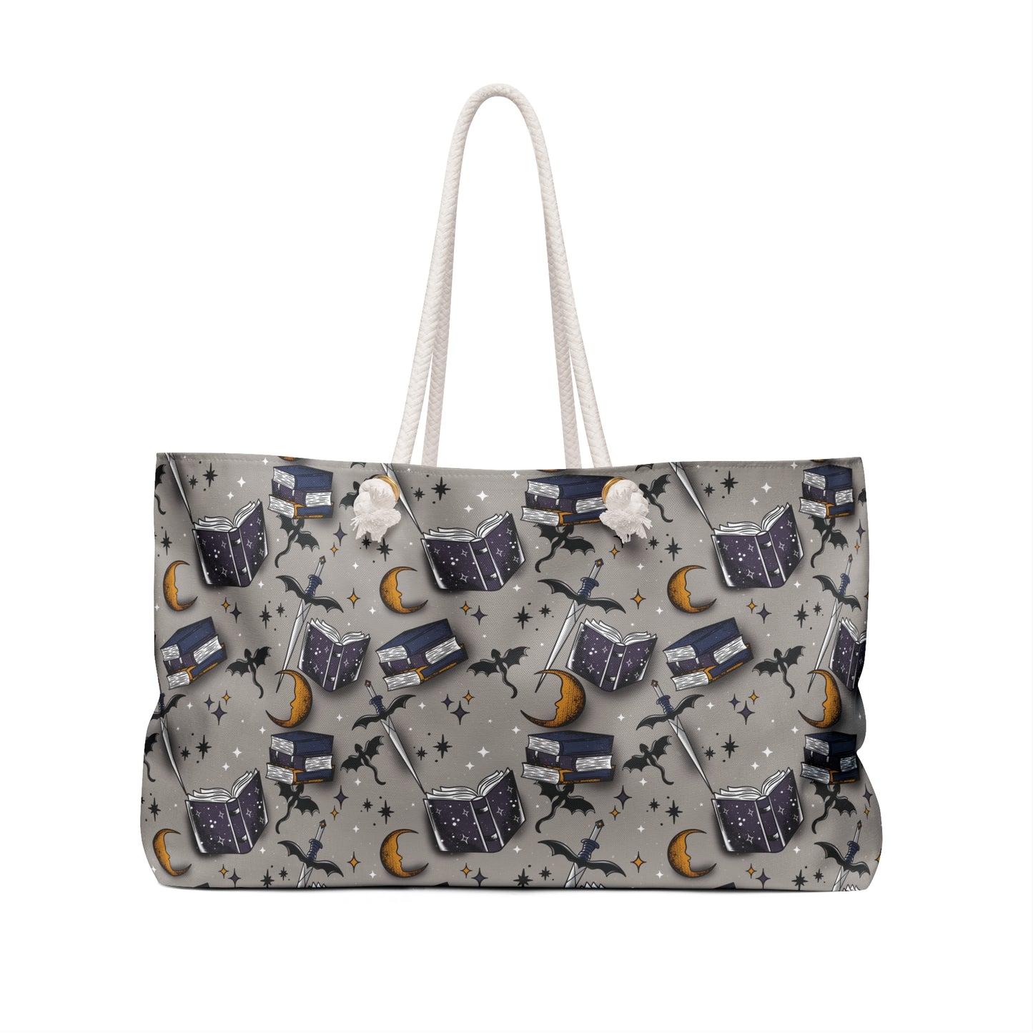 Fantasy Books Weekender Bag - Eco-Friendly Travel Tote