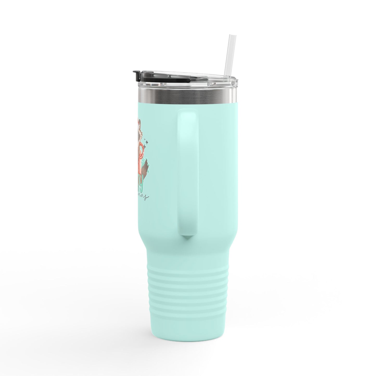 Feral Merry Christmas Insulated Travel Mug, 40oz