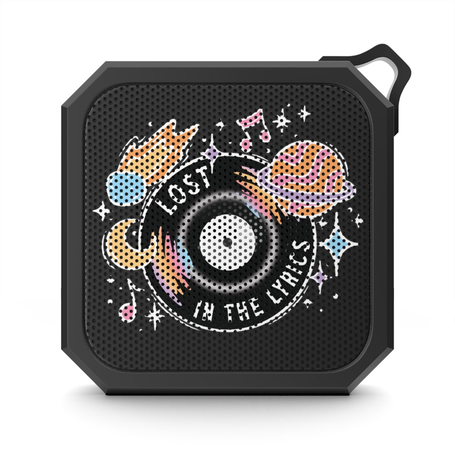 Outdoor Waterproof Bluetooth Speaker - "Lost in the Lyrics" Design