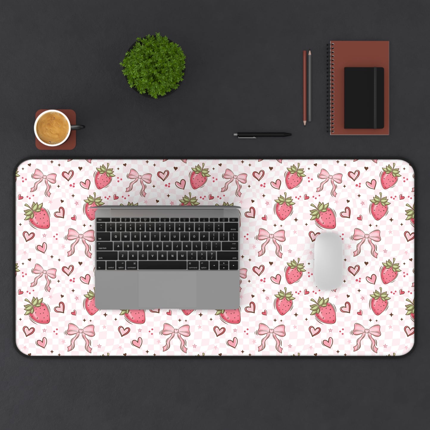 Berries & Bows Desk Mat