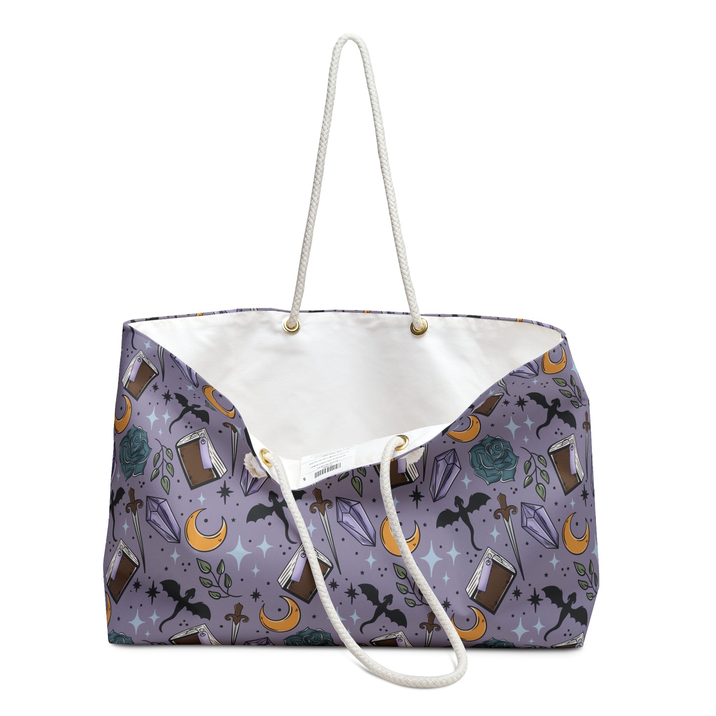 Fantasy Reader Weekender Bag - Eco-Friendly Travel Tote