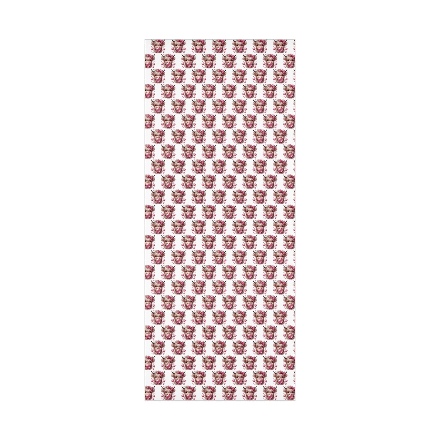 Pink Highland Gift Wrap Papers