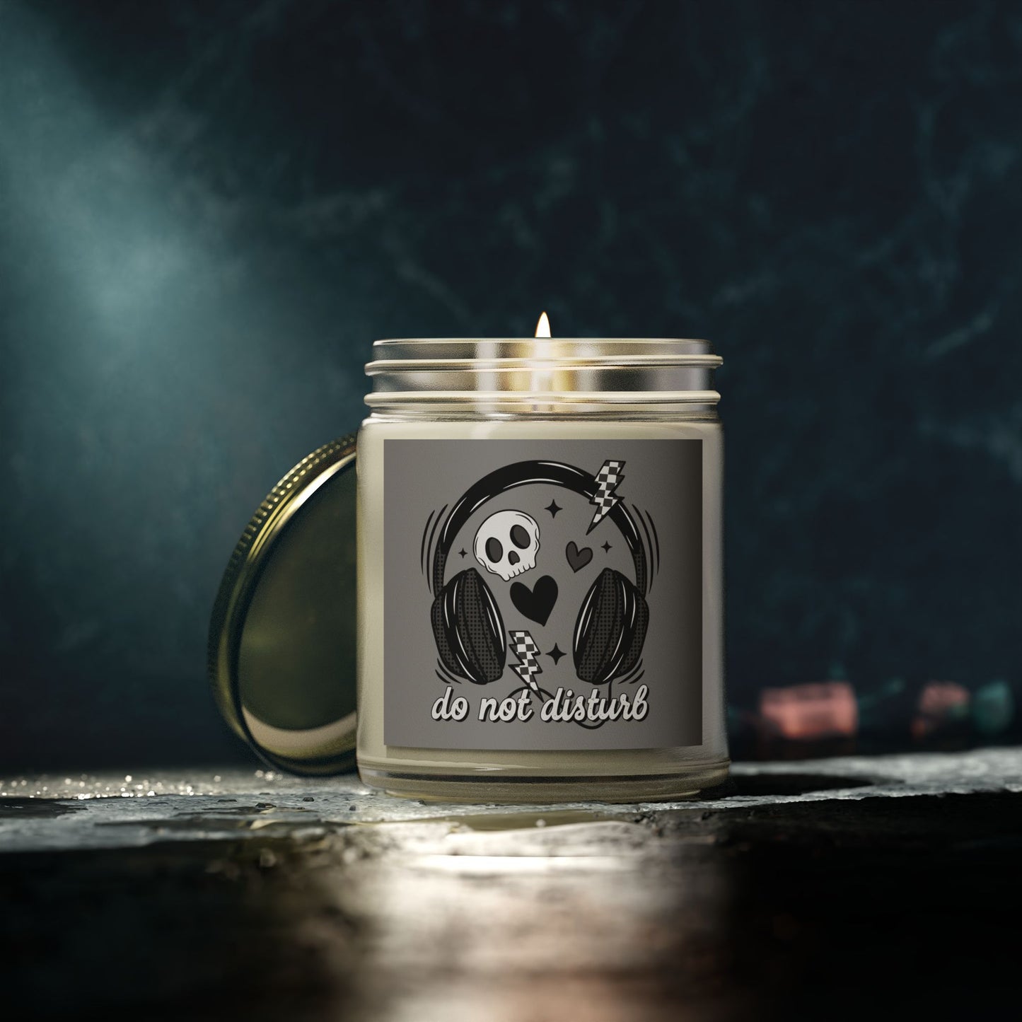 Do Not Disturb Scented Candle – Coconut Apricot Wax (9oz)