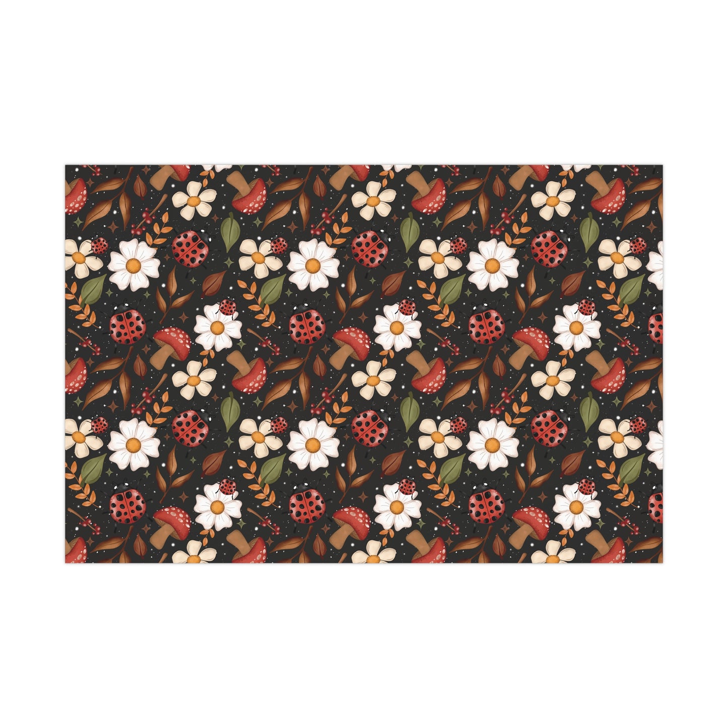 Ladybug Gift Wrap Papers