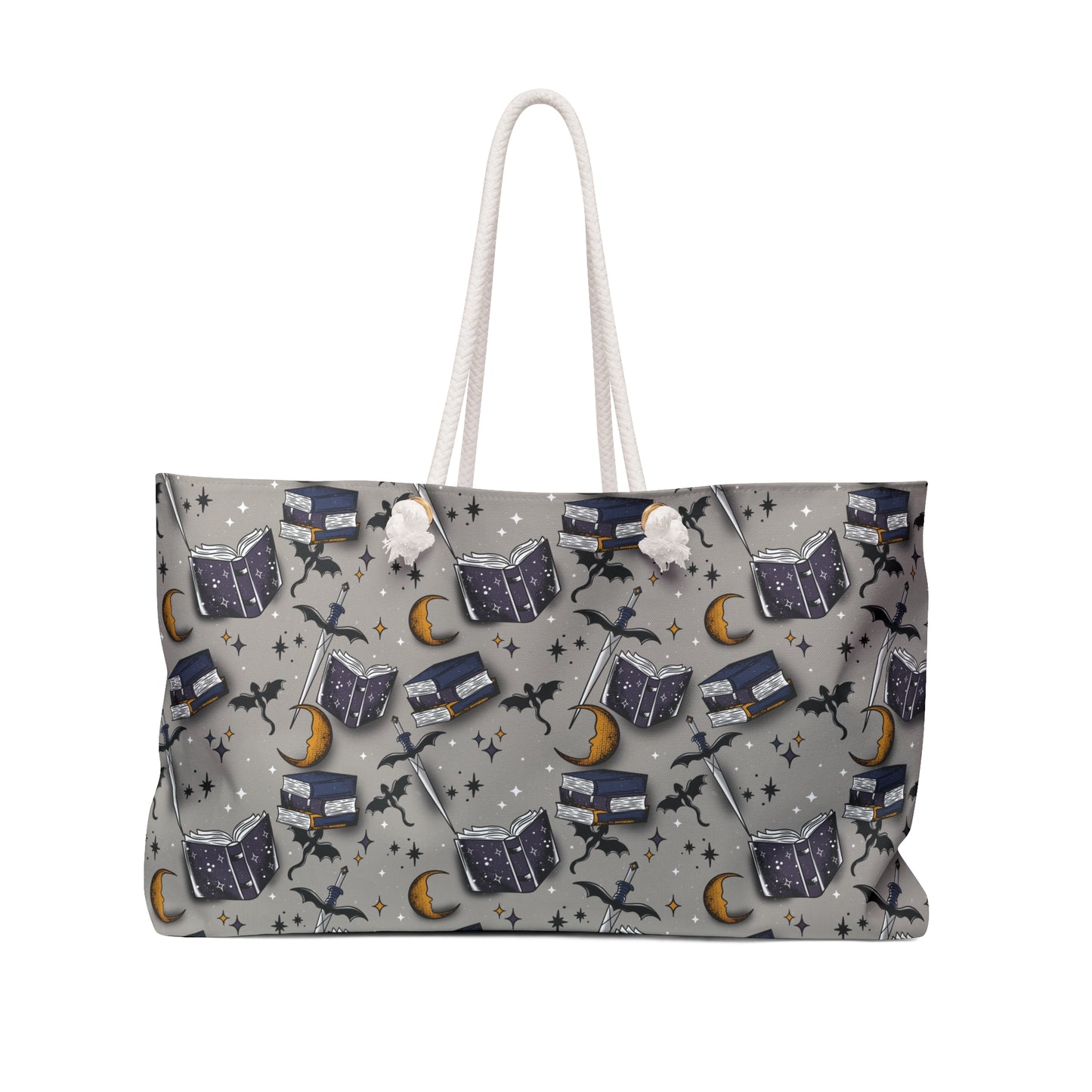 Fantasy Books Weekender Bag - Eco-Friendly Travel Tote