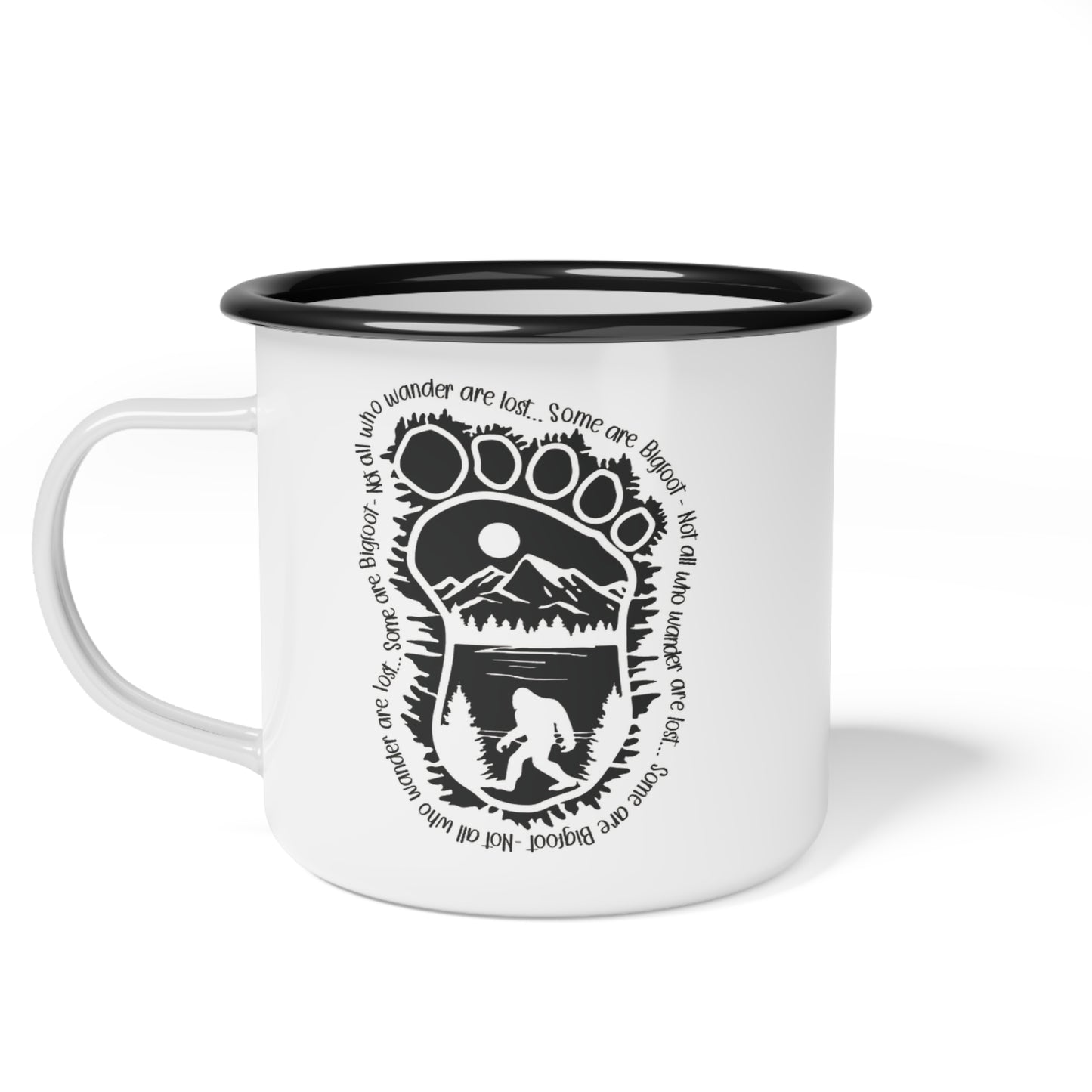 Not All Who Wander Are Lost Camping Mug