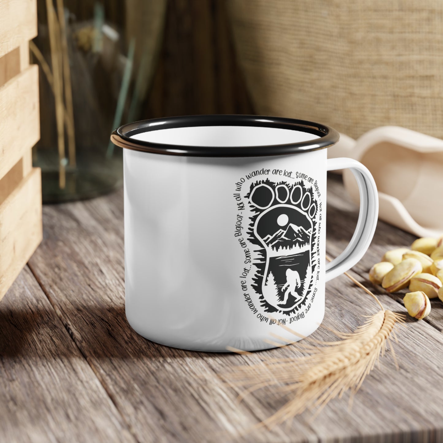 Not All Who Wander Are Lost Camping Mug