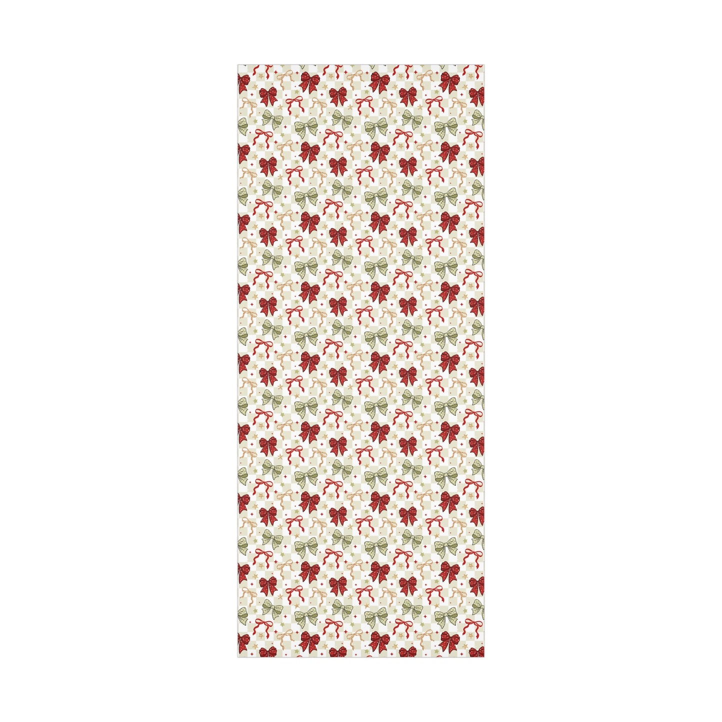 Christmas Bows Gift Wrap Papers