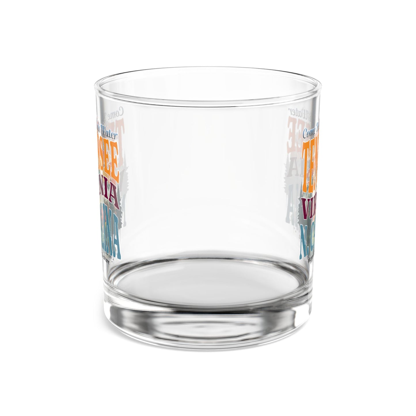 Come Hell or High Water Rocks Glass, 10oz