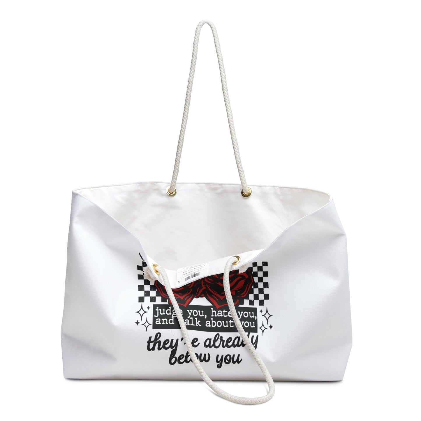 Let Them Weekender Bag - Eco-Friendly Travel Tote