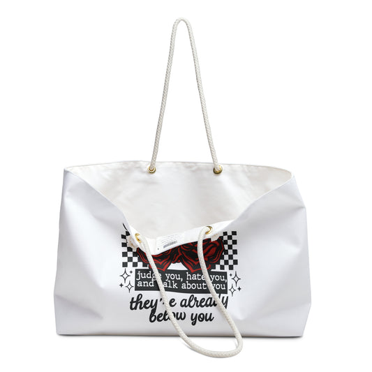 Let Them Weekender Bag - Eco-Friendly Travel Tote