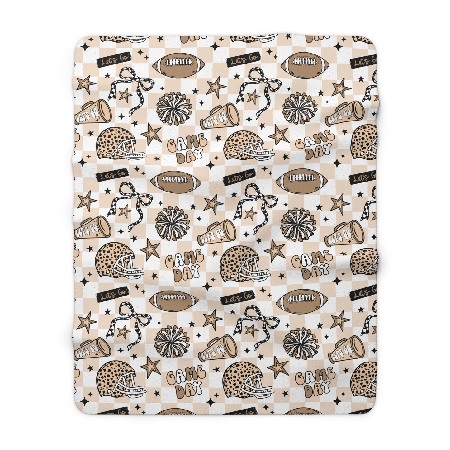 Game Day Cheer Sherpa Fleece Blanket