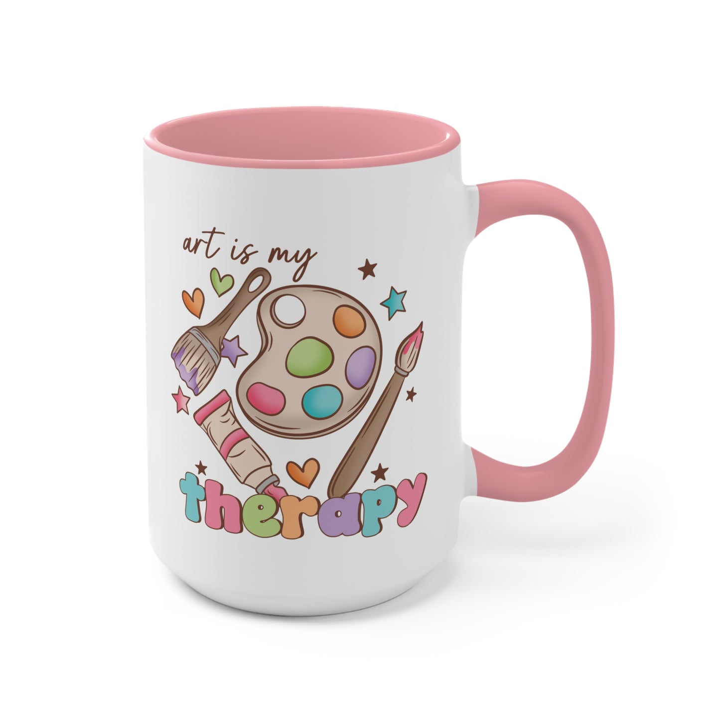 Art is my Therapy 15oz Mug