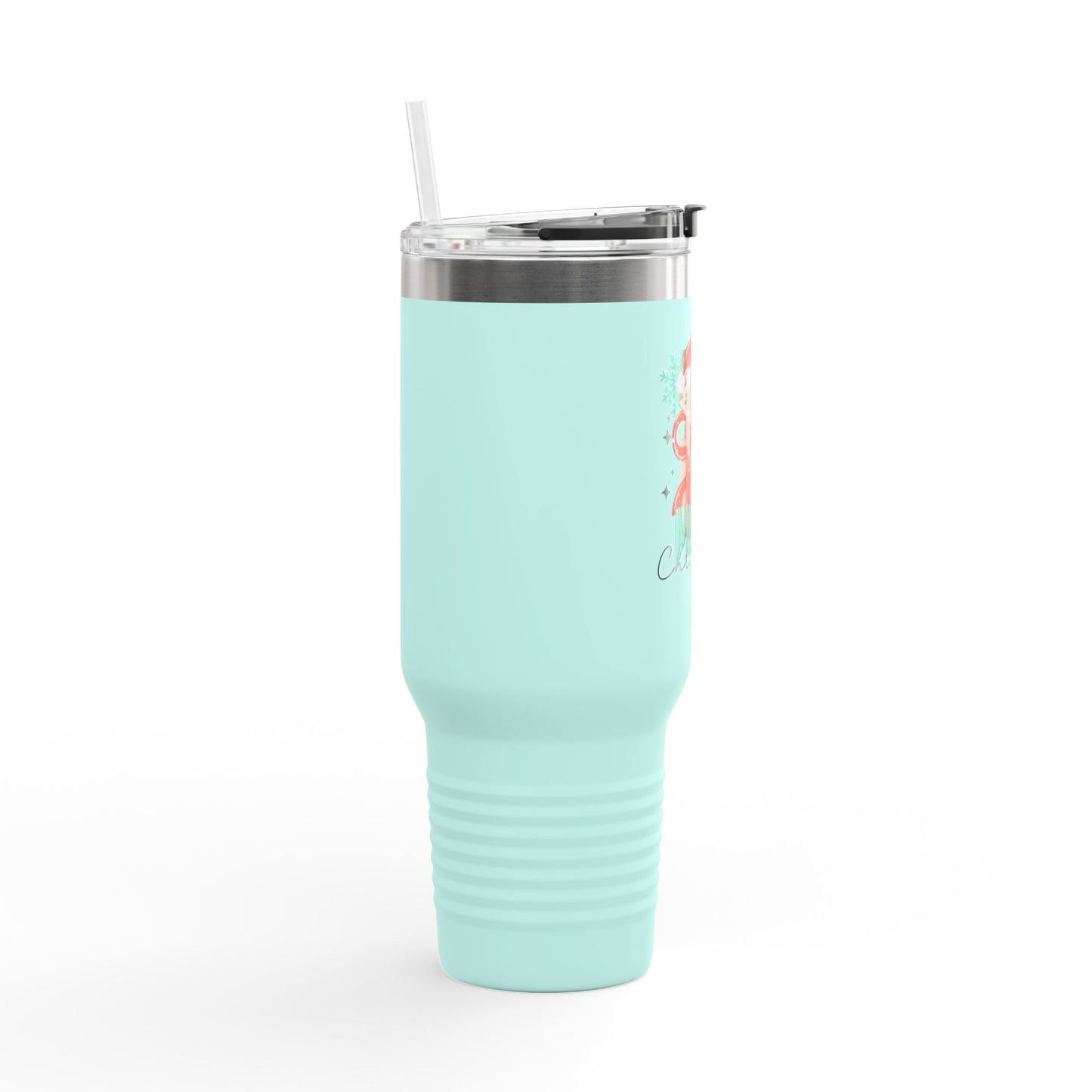 Feral Merry Christmas Insulated Travel Mug, 40oz