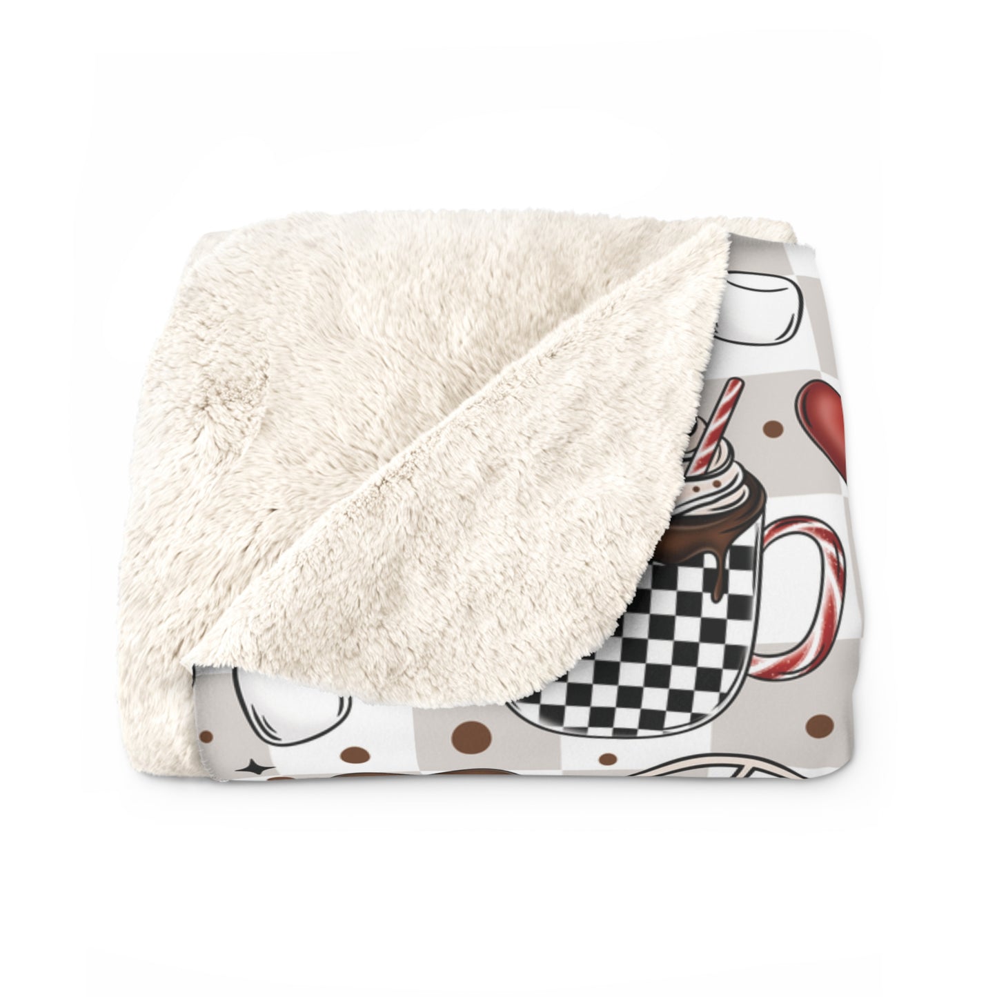 Christmas Things Sherpa Fleece Blanket