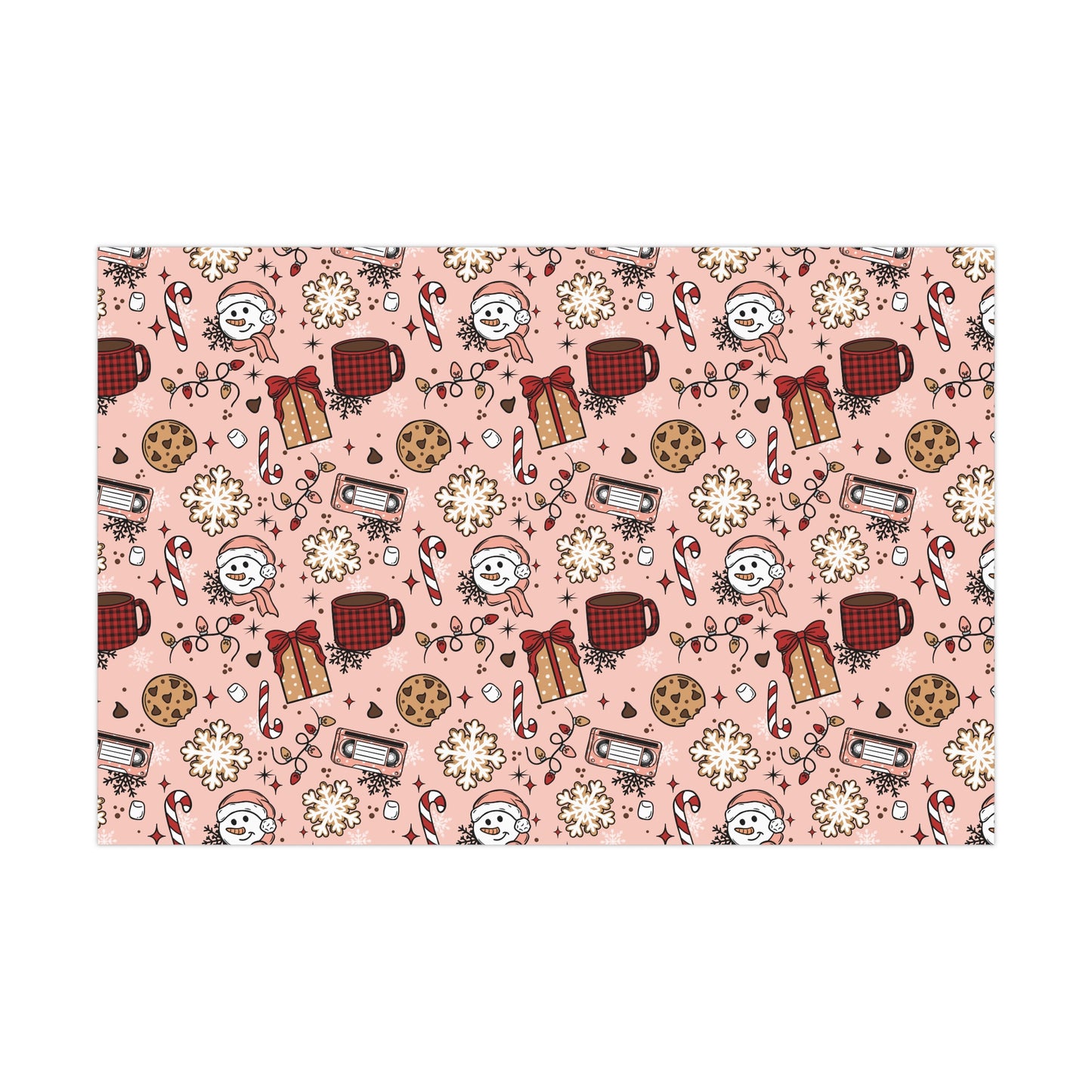 Christmas Season Gift Wrap Papers