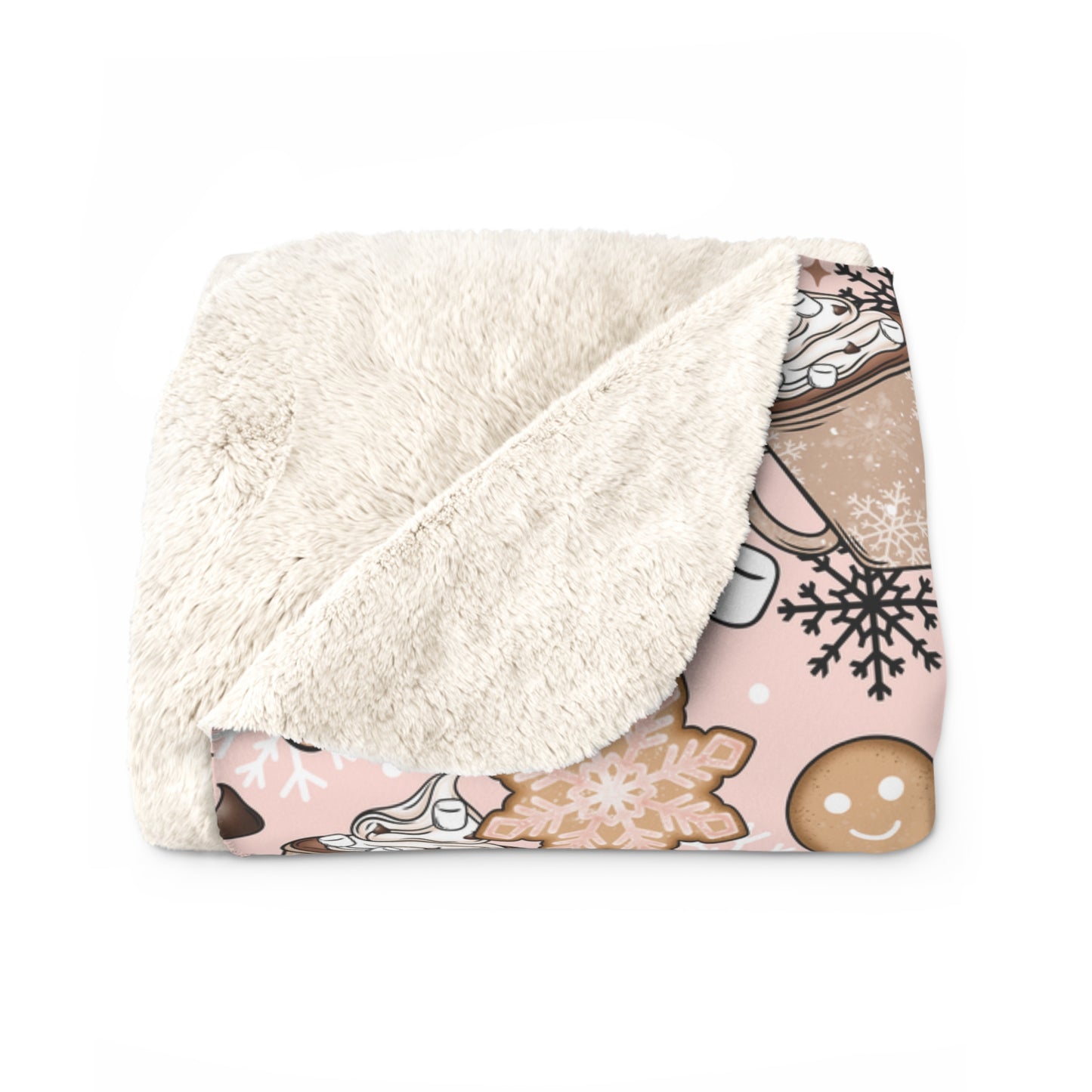 Sweater Weather Sherpa Fleece Blanket