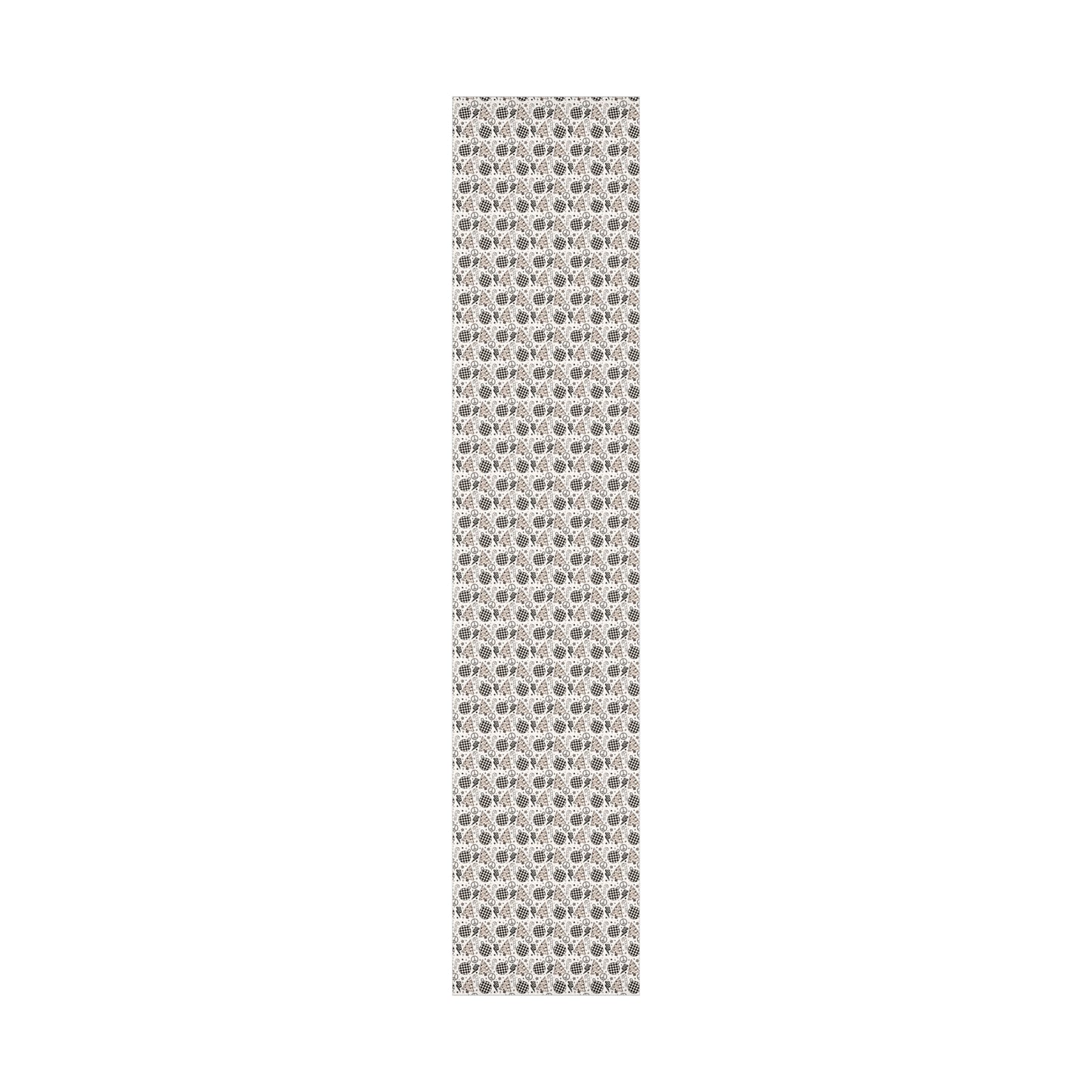 Christmas Checker Neutrals.-Gift Wrap Papers