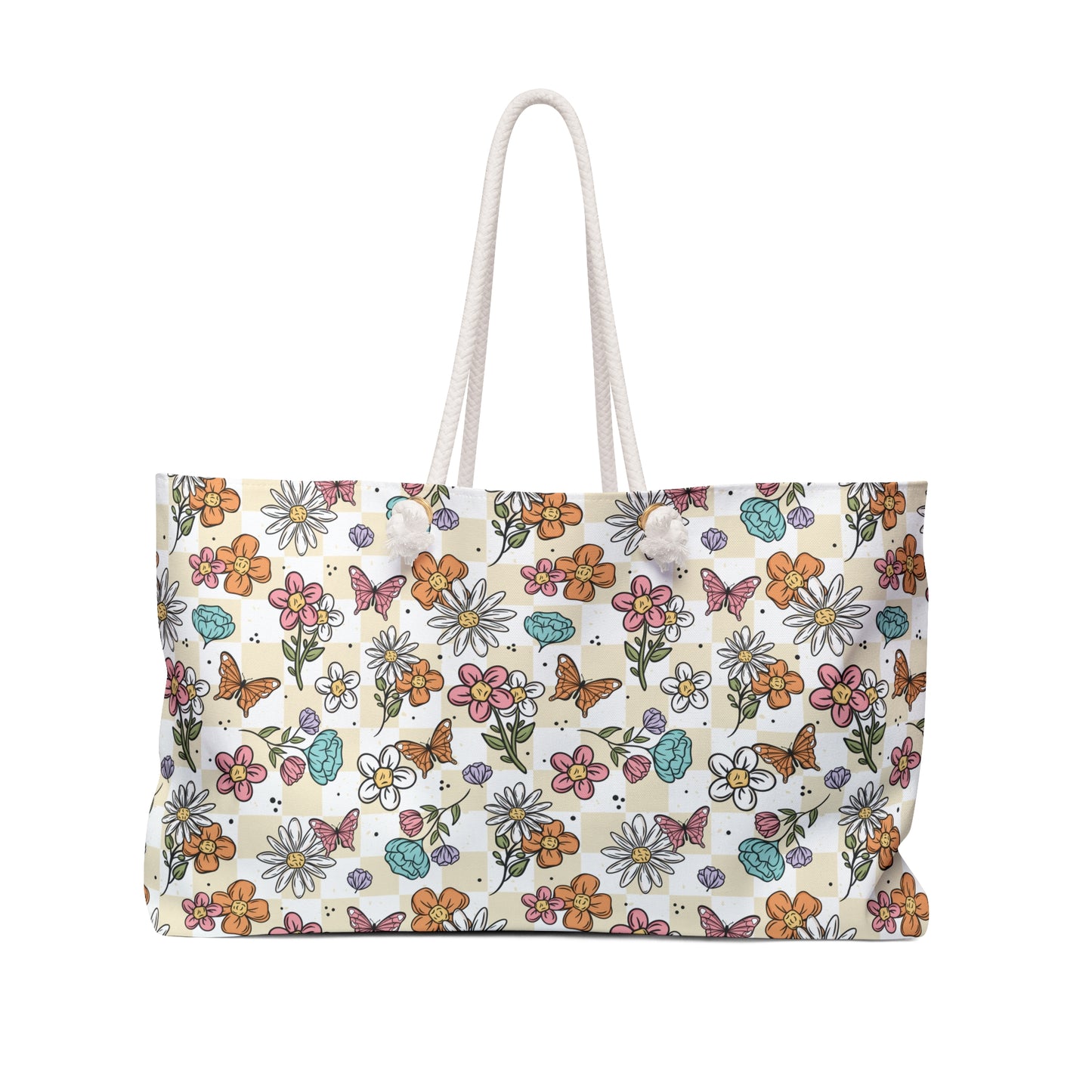 Copy of Spring Florals Weekender Bag - Eco-Friendly Travel Tote