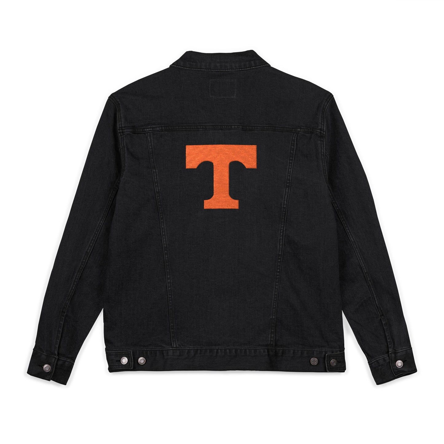 For the Tennessee Fan Denim Jacket, Embroidered Jean Jacket for Newlyweds, Wedding Gift, Casual Style, Custom Denim Outerwear