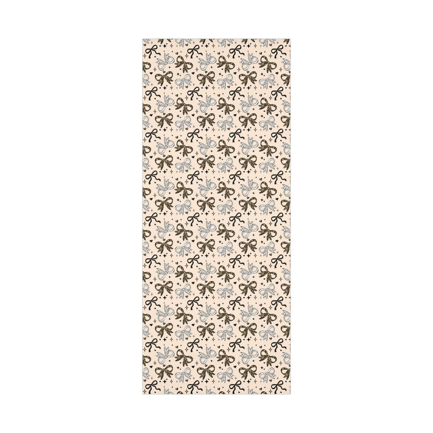 Cheetah Bows Gift Wrap Papers