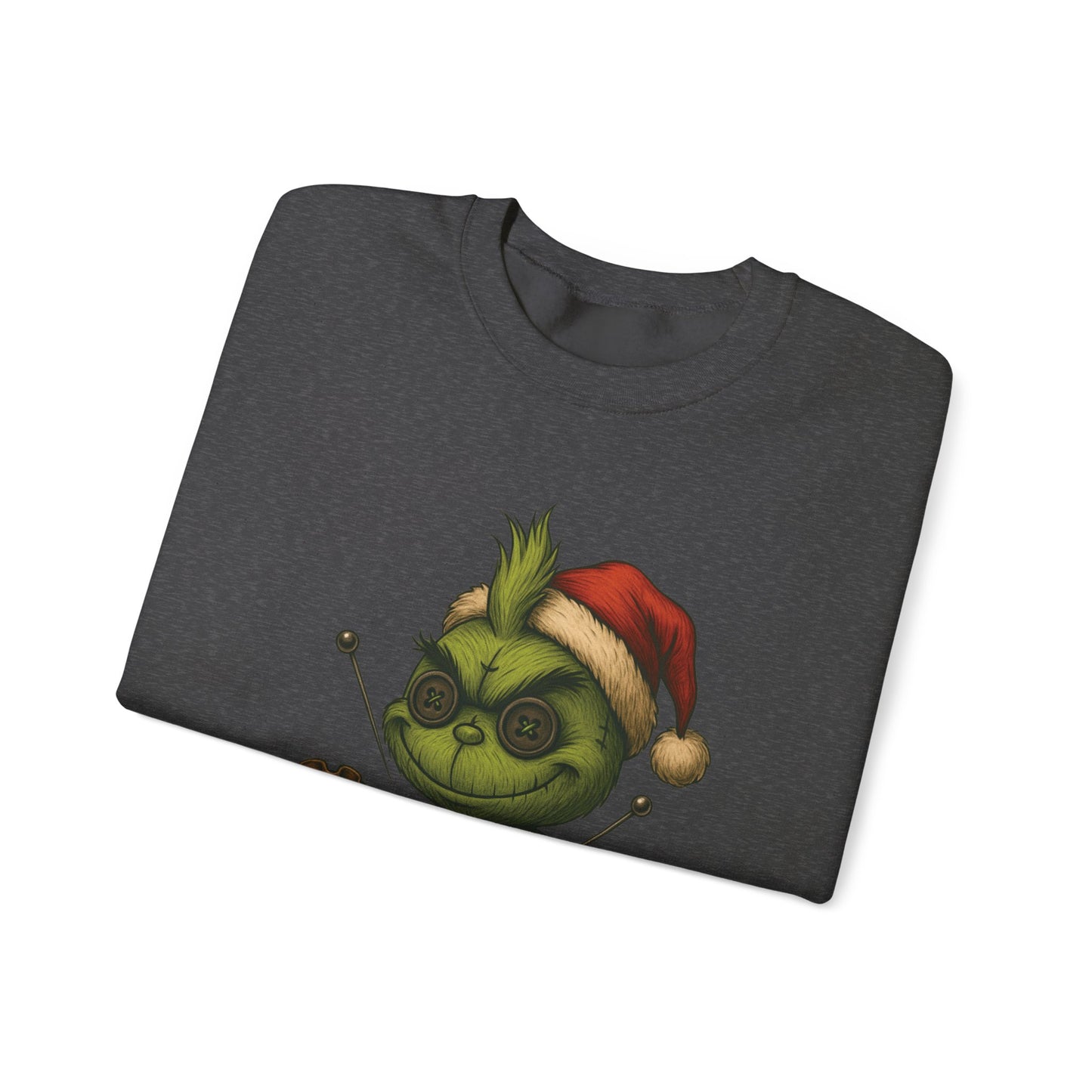 Voodoo Present Stealer Crewneck Sweatshirt, Christmas Sweatshirt, Unisex Pullover, Gift for Friends