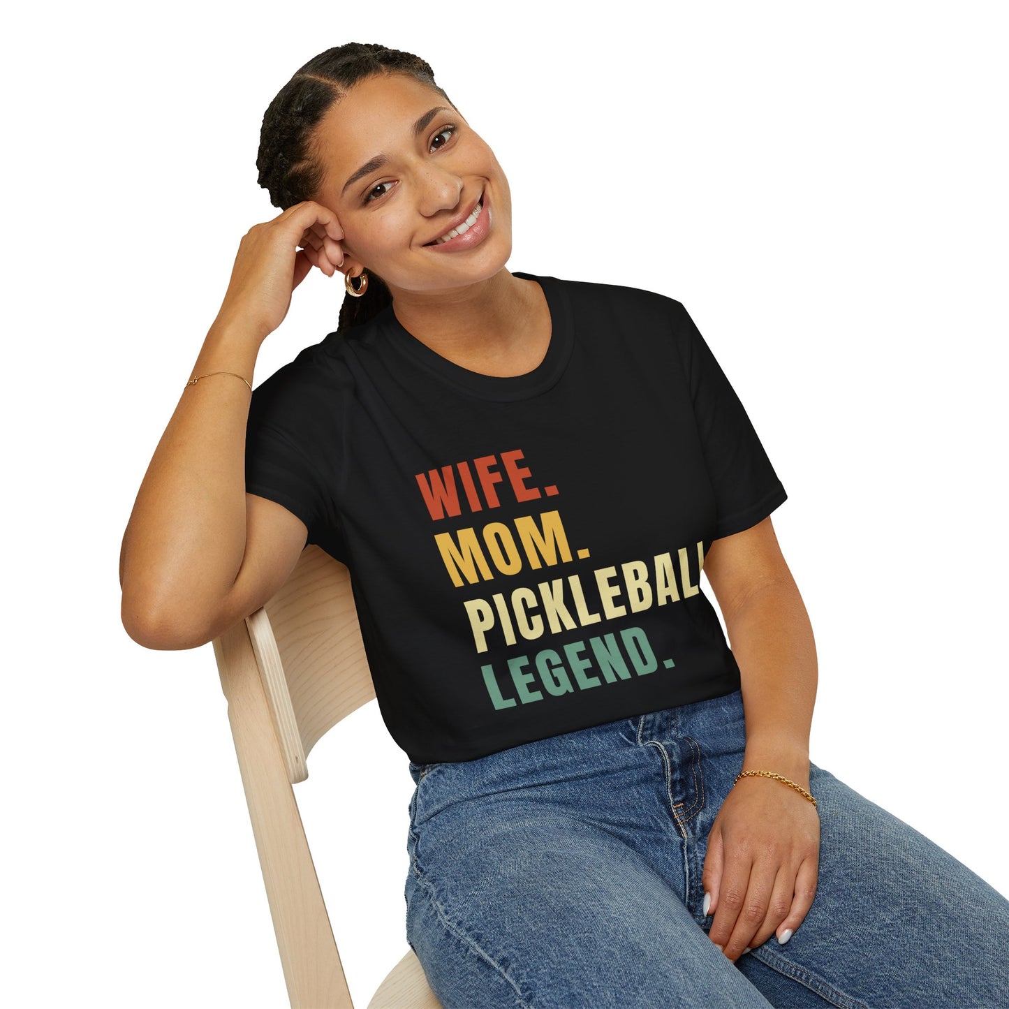 Wife. Mom. Pickleball Legend. T-Shirt