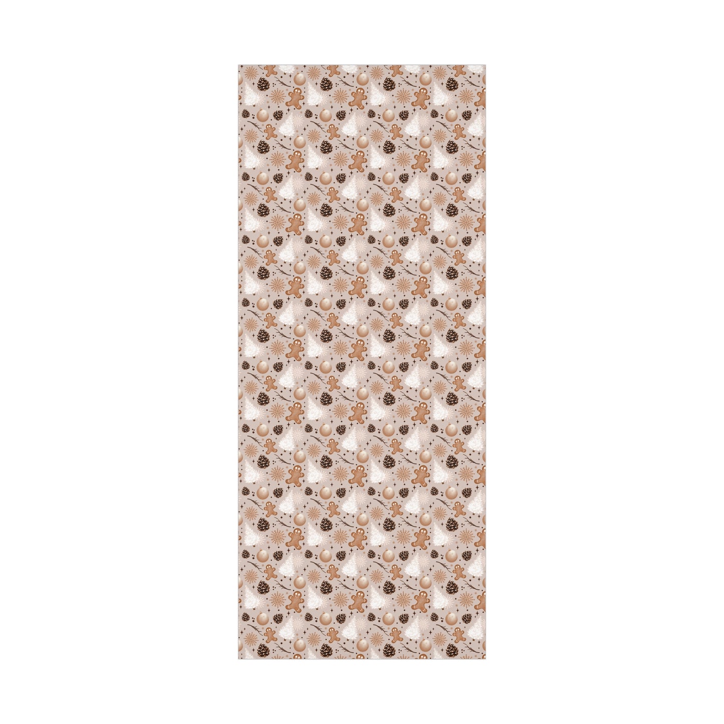 Winter Gingerbread Gift Wrap Papers