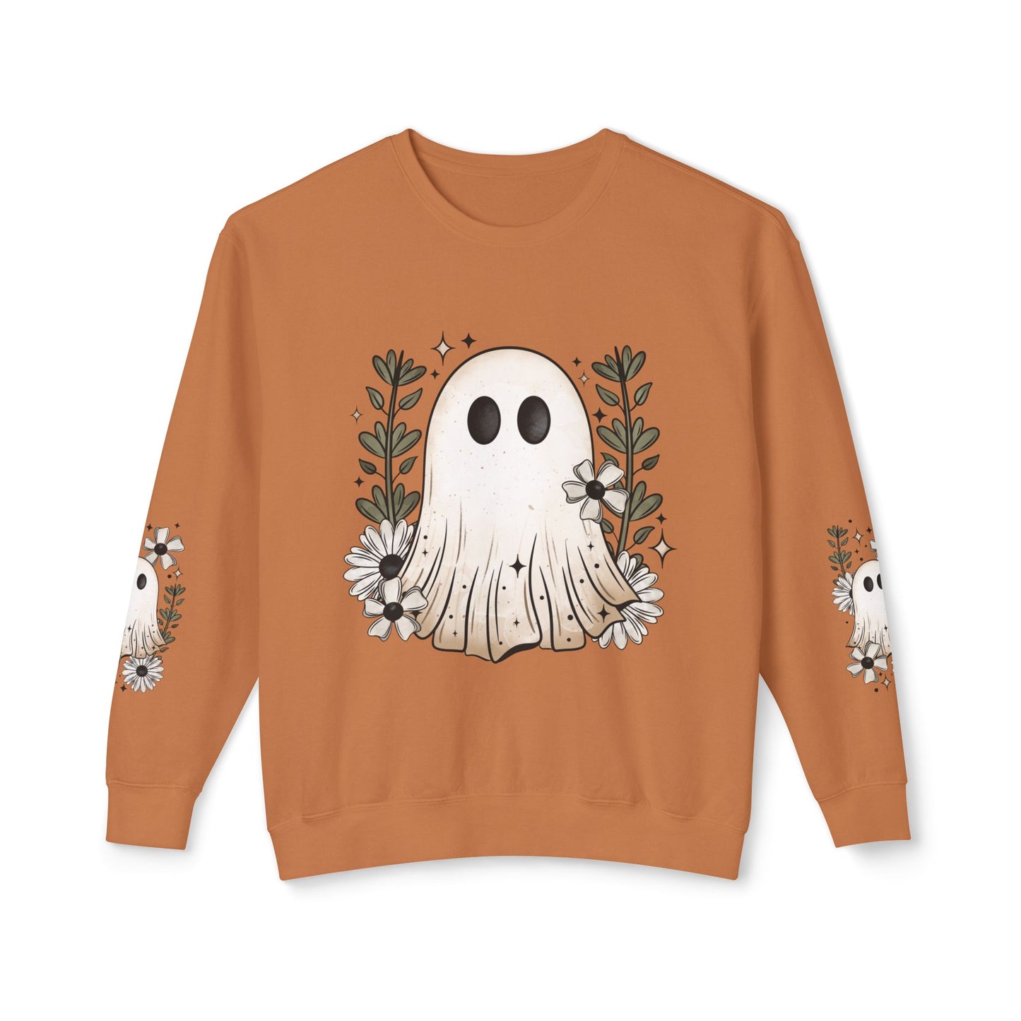 Floral Ghost Lightweight Crewneck